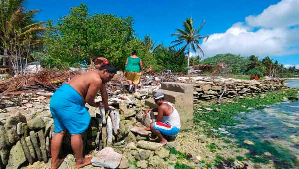 Тихоокеанские острова противостоят изменению климата